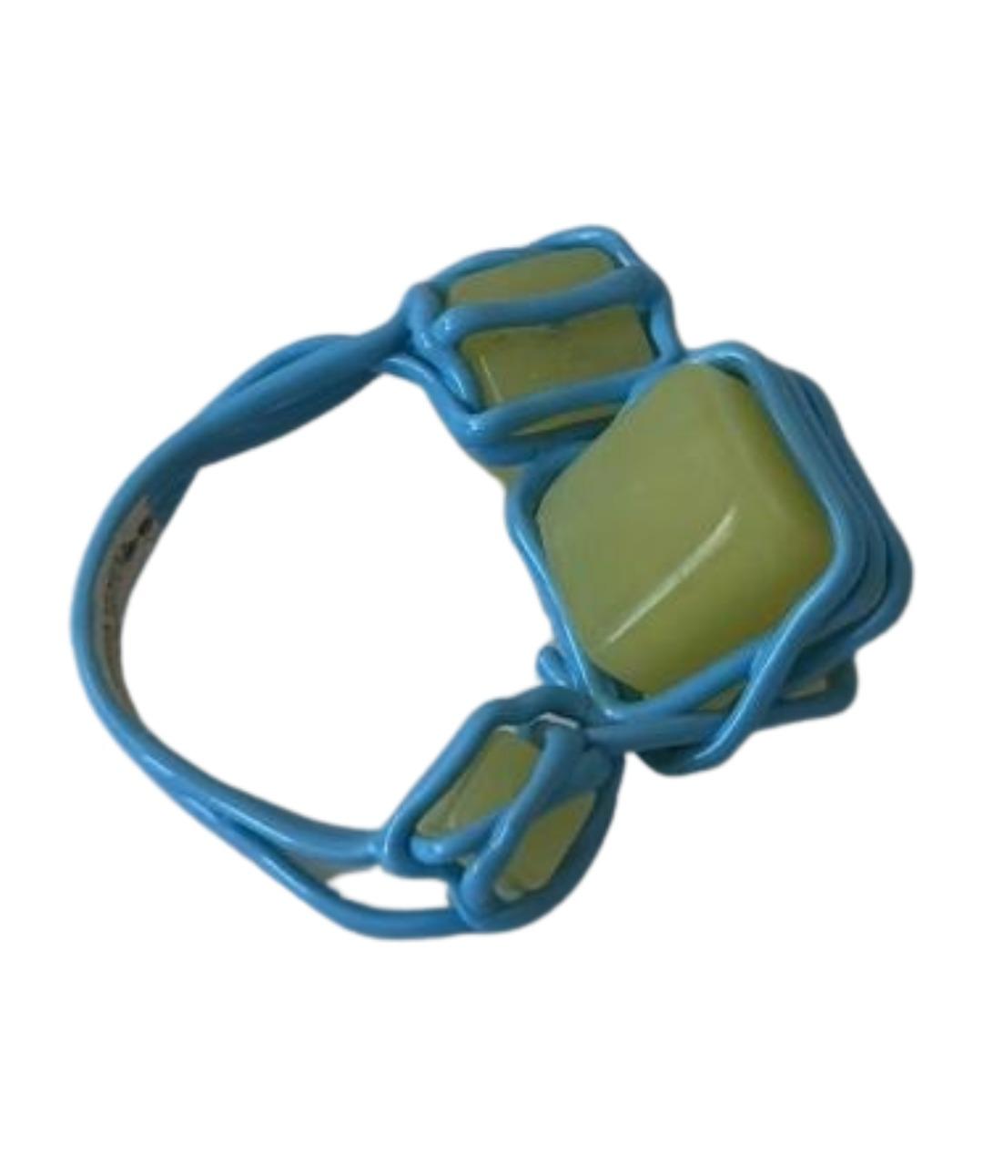 BOTTEGA VENETA Голубое кольцо, фото 1