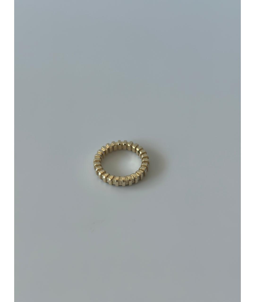 BOTTEGA VENETA Золотое серебряное кольцо, фото 2