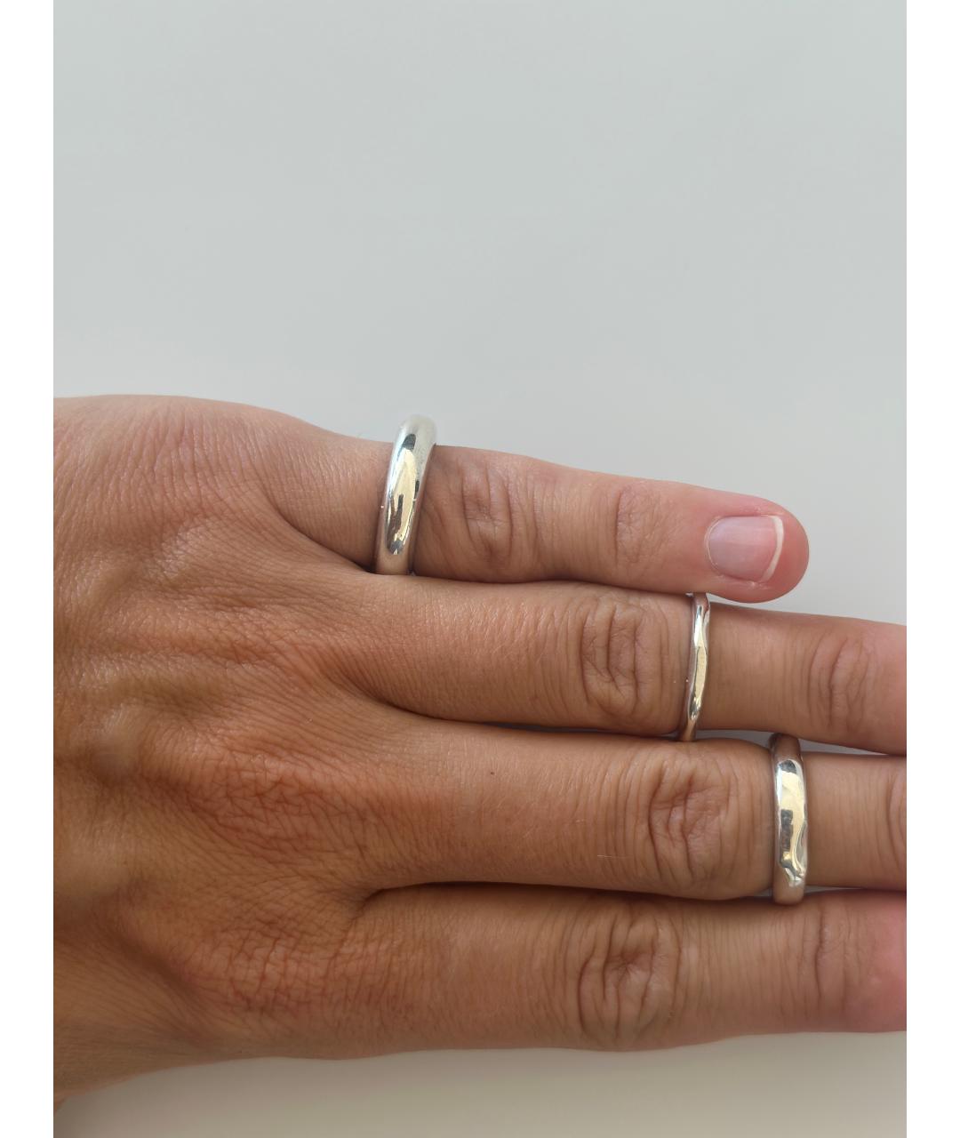 BOTTEGA VENETA Серебряное серебряное кольцо, фото 6