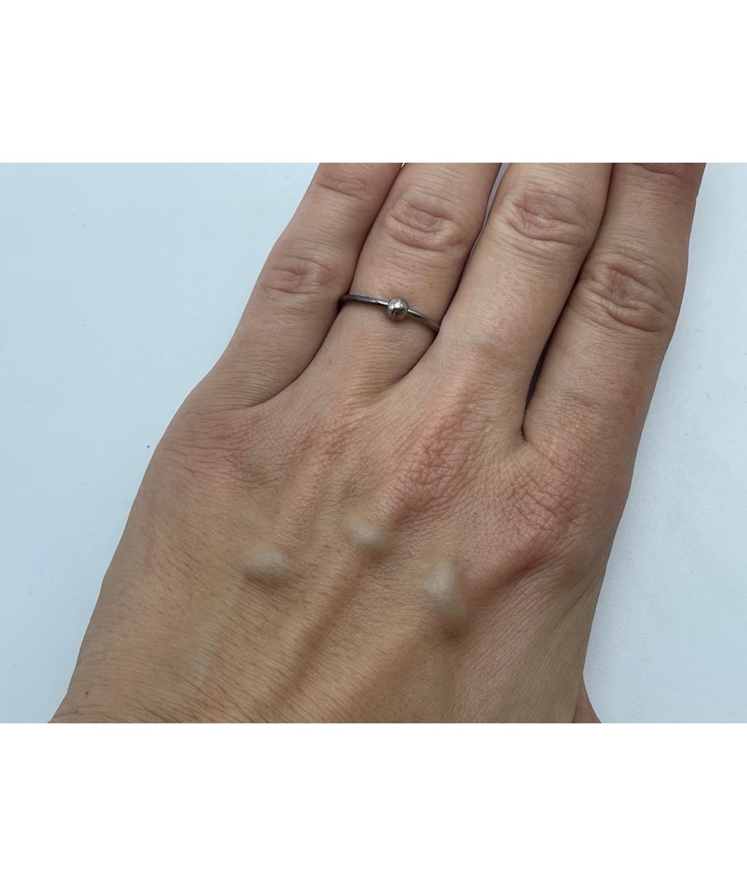 BOTTEGA VENETA Серебряное серебряное кольцо, фото 3