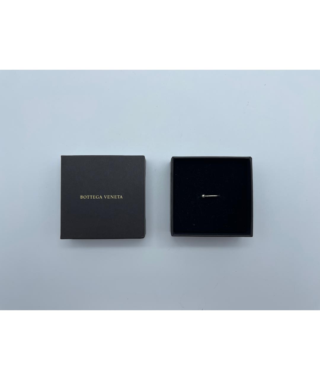 BOTTEGA VENETA Серебряное серебряное кольцо, фото 2