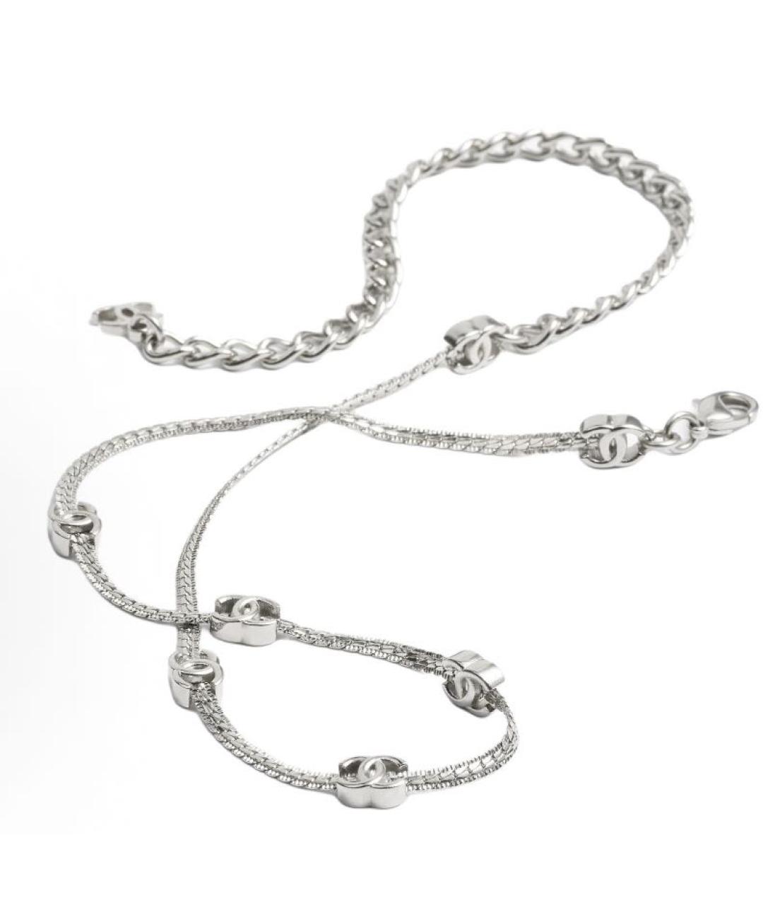 CHANEL Серебрянный чокер, фото 3