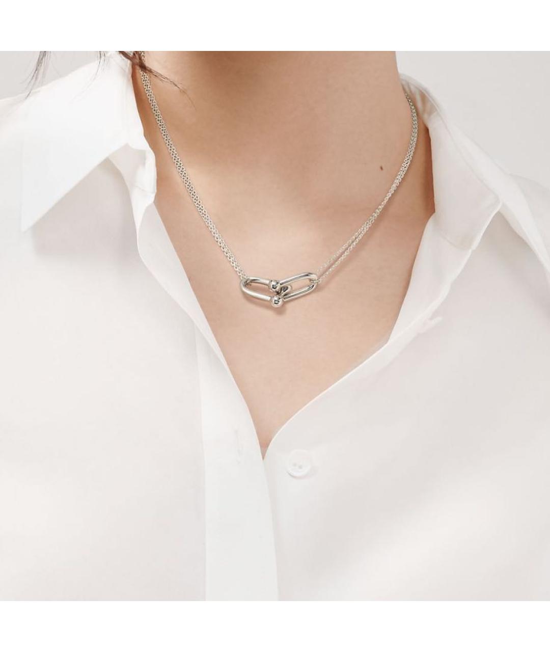 TIFFANY&CO Серебряное серебряное колье, фото 2