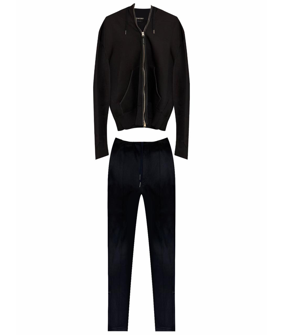 TOM FORD Черный спортивный костюм, фото 1