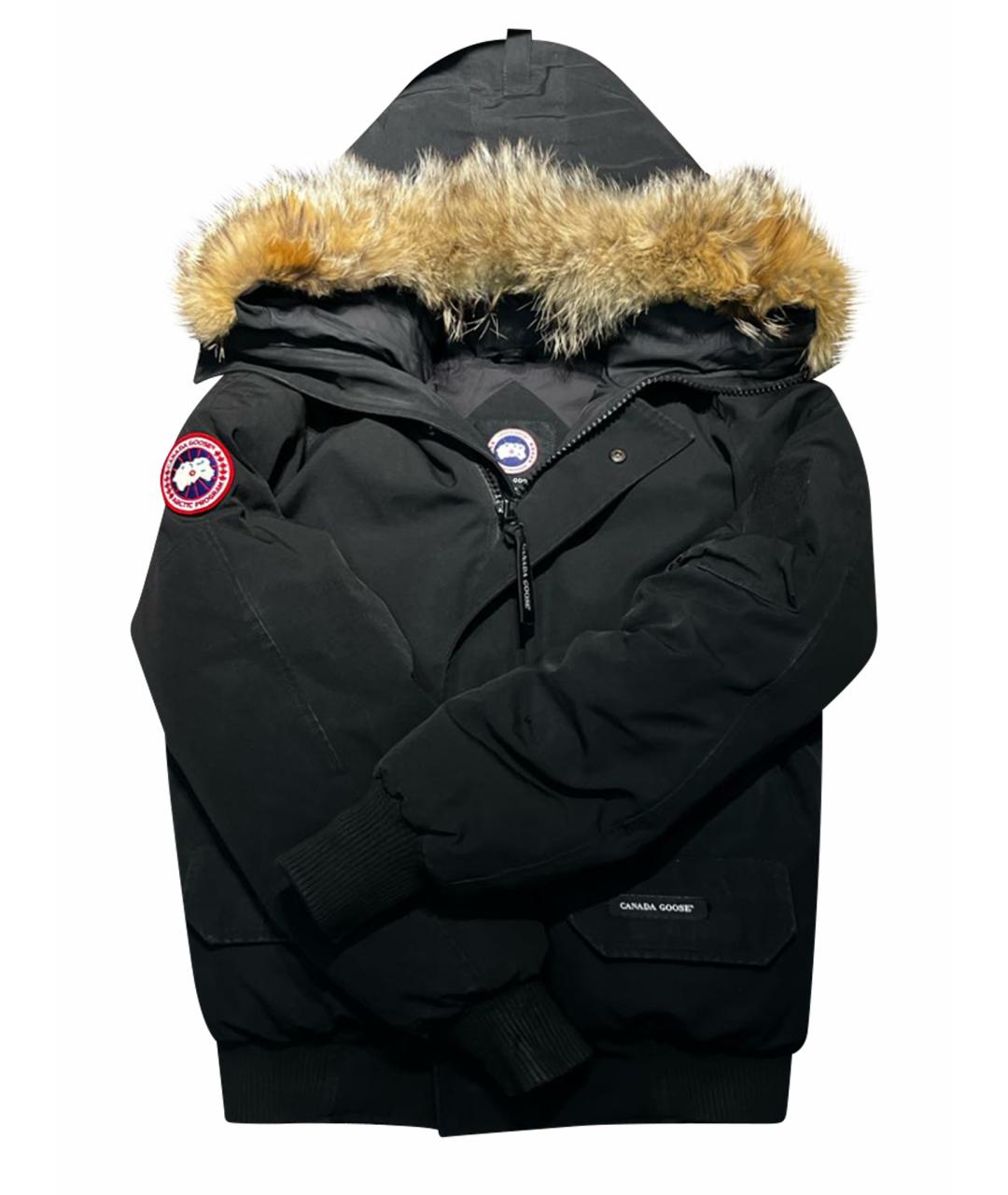 CANADA GOOSE Черный пуховик, фото 1