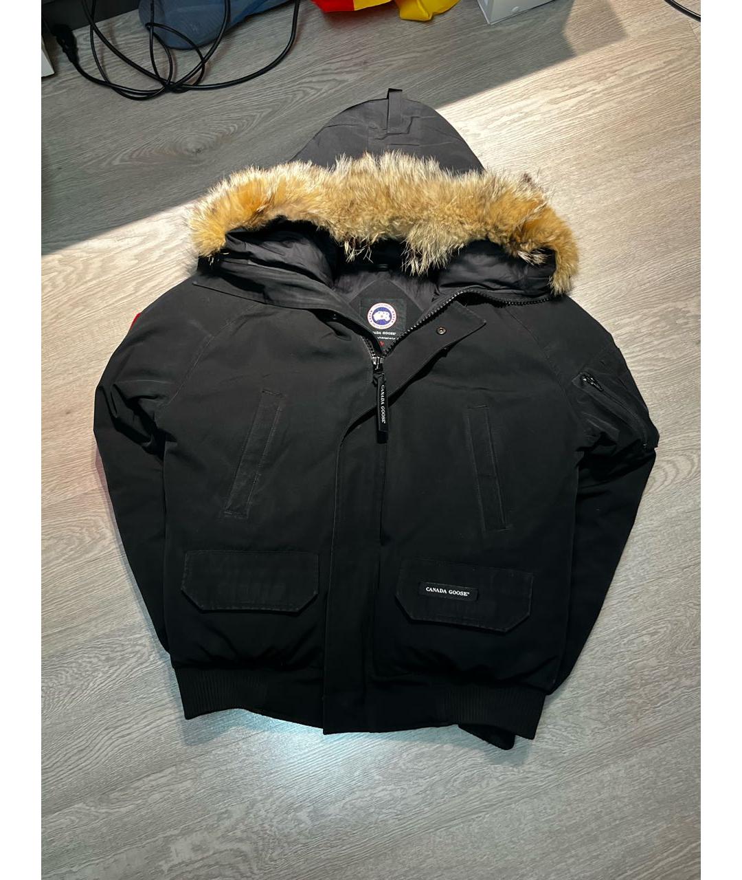 CANADA GOOSE Черный пуховик, фото 2