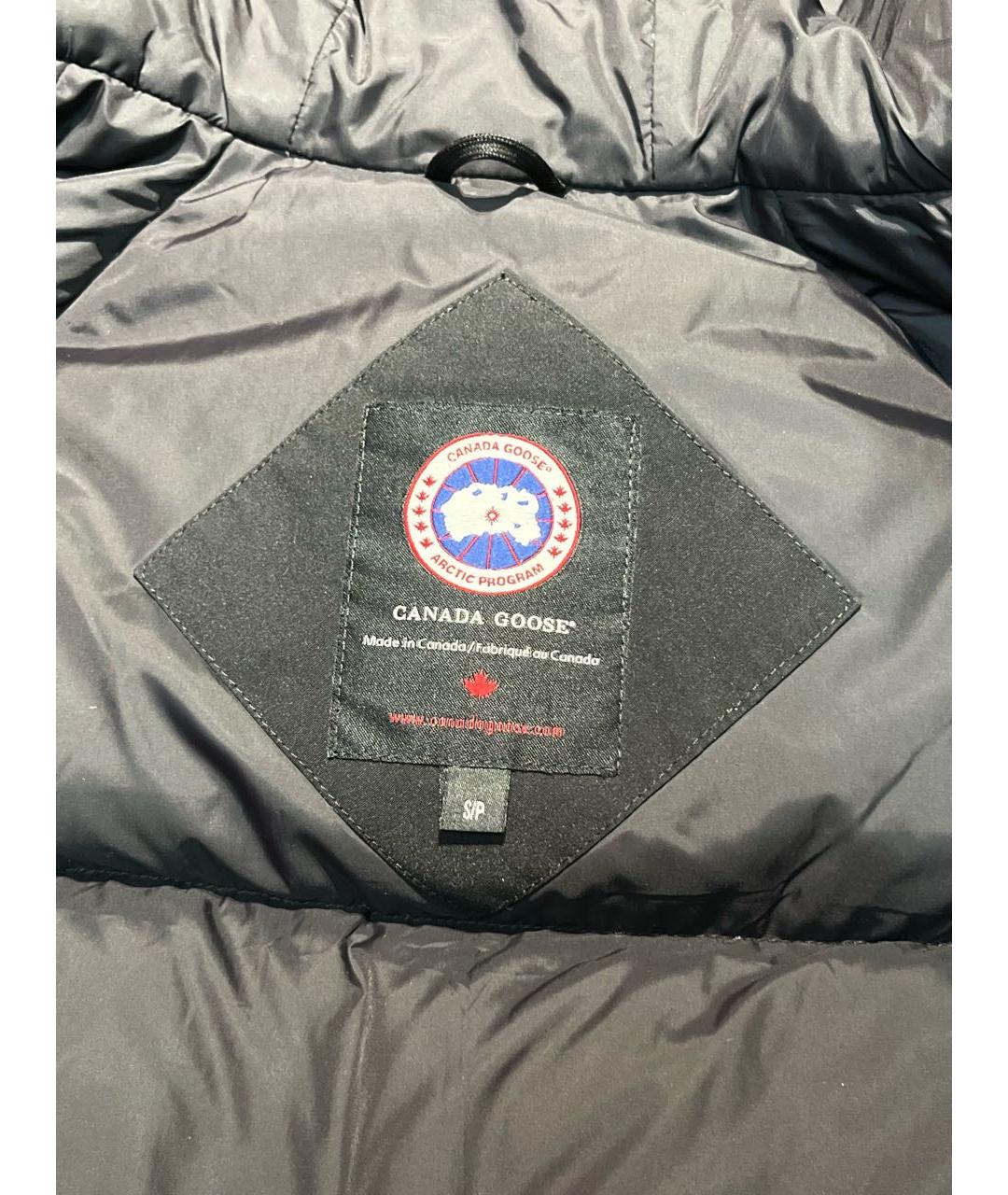 CANADA GOOSE Черный пуховик, фото 7