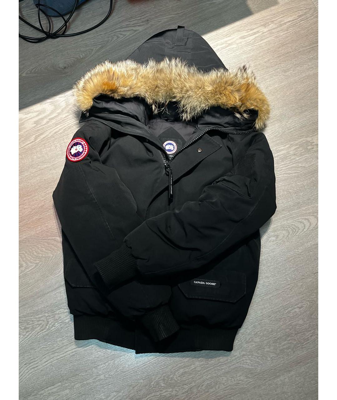CANADA GOOSE Черный пуховик, фото 9