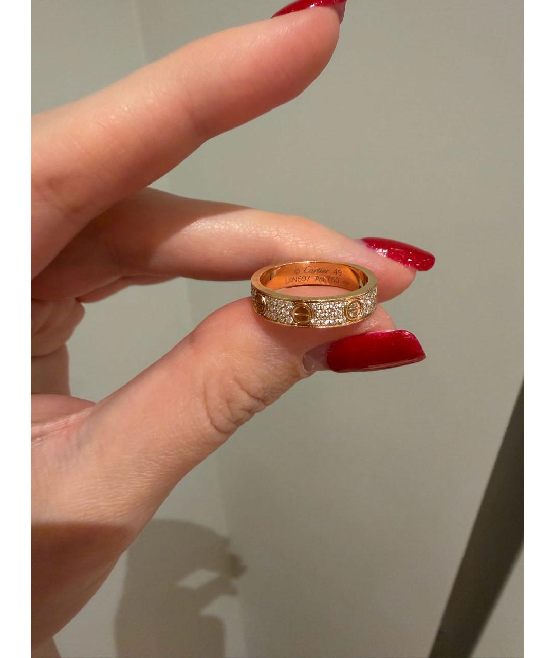 CARTIER Золотое кольцо из розового золота, фото 5