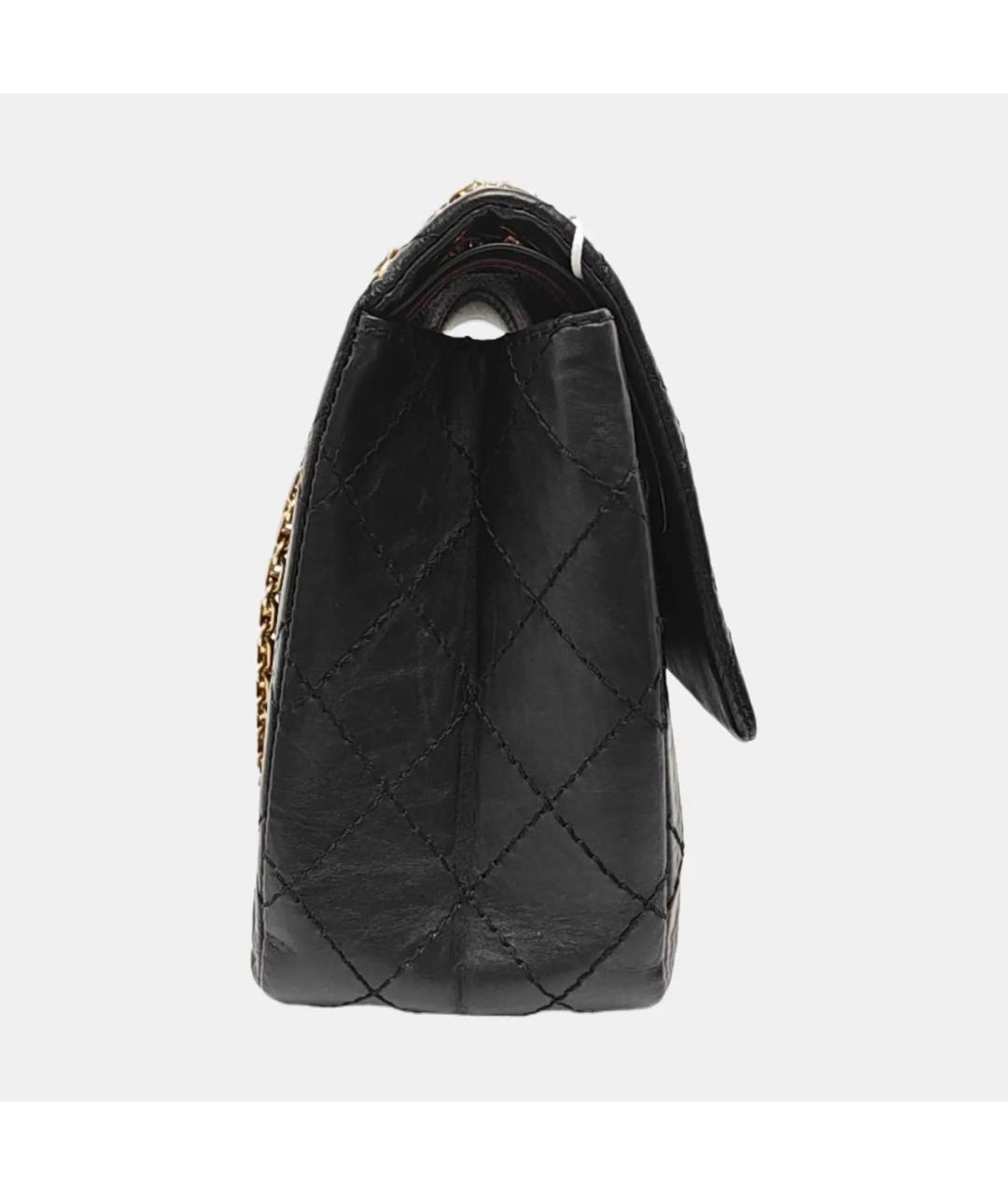 CHANEL Черная кожаная сумка через плечо, фото 3