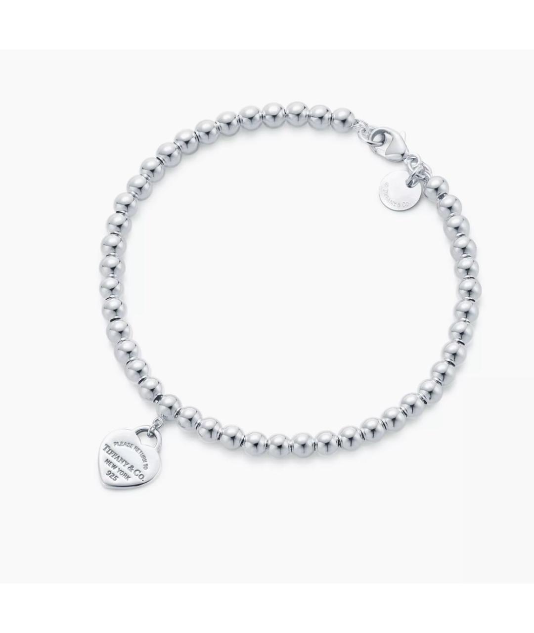 TIFFANY&CO Серебрянный серебряный браслет, фото 3