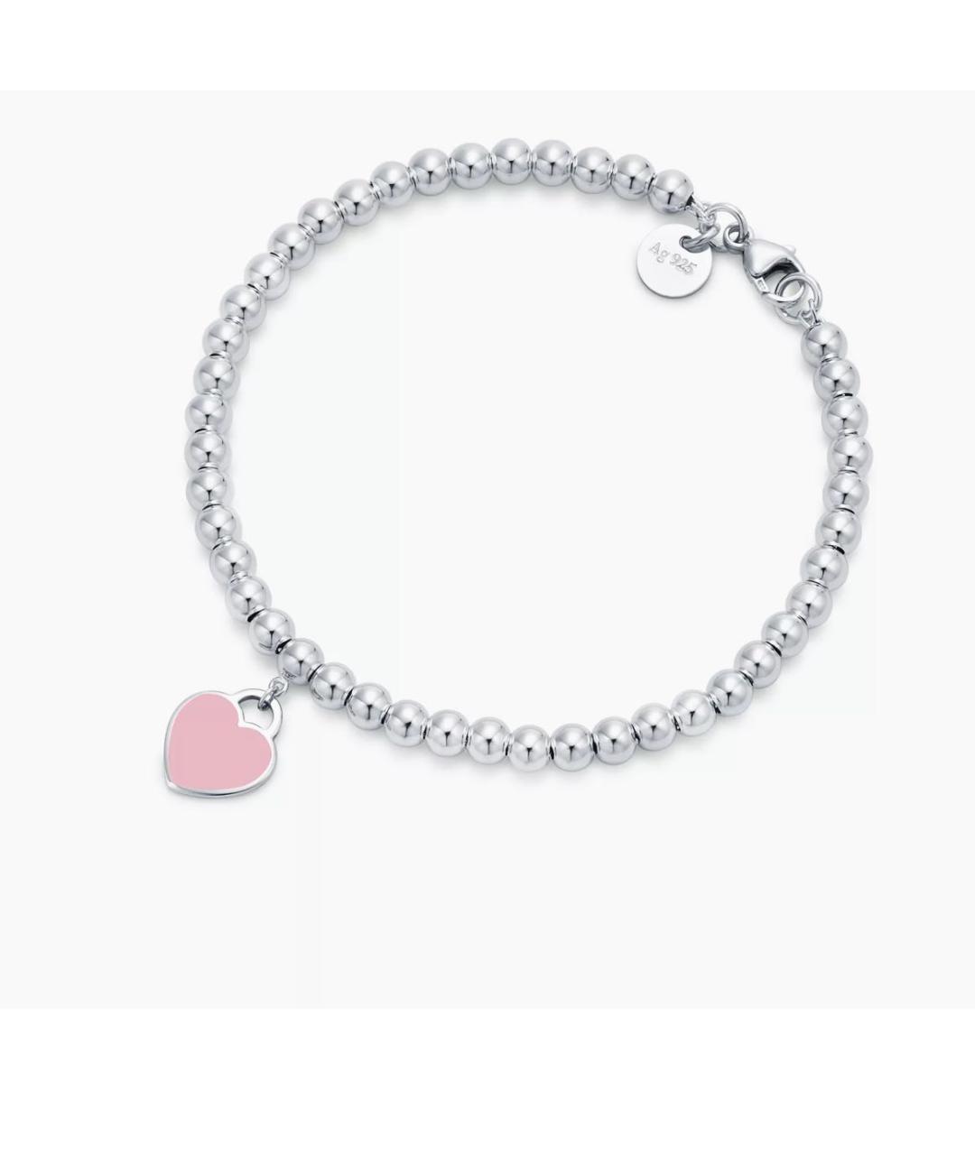 TIFFANY&CO Серебрянный серебряный браслет, фото 5