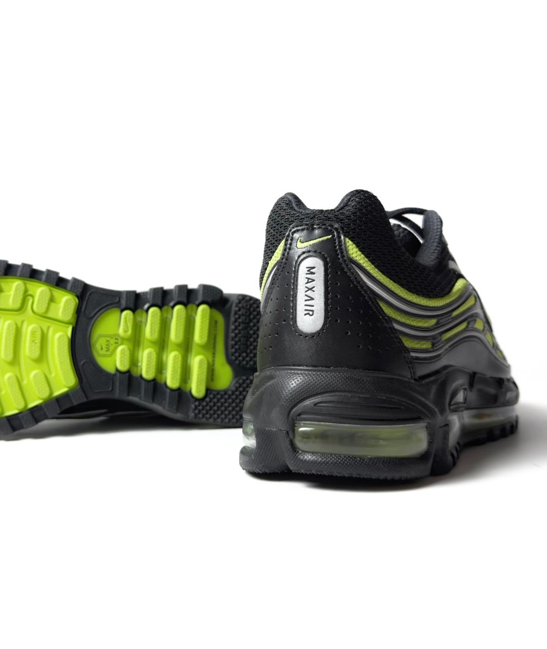 NIKE Черные текстильные низкие кроссовки / кеды, фото 8