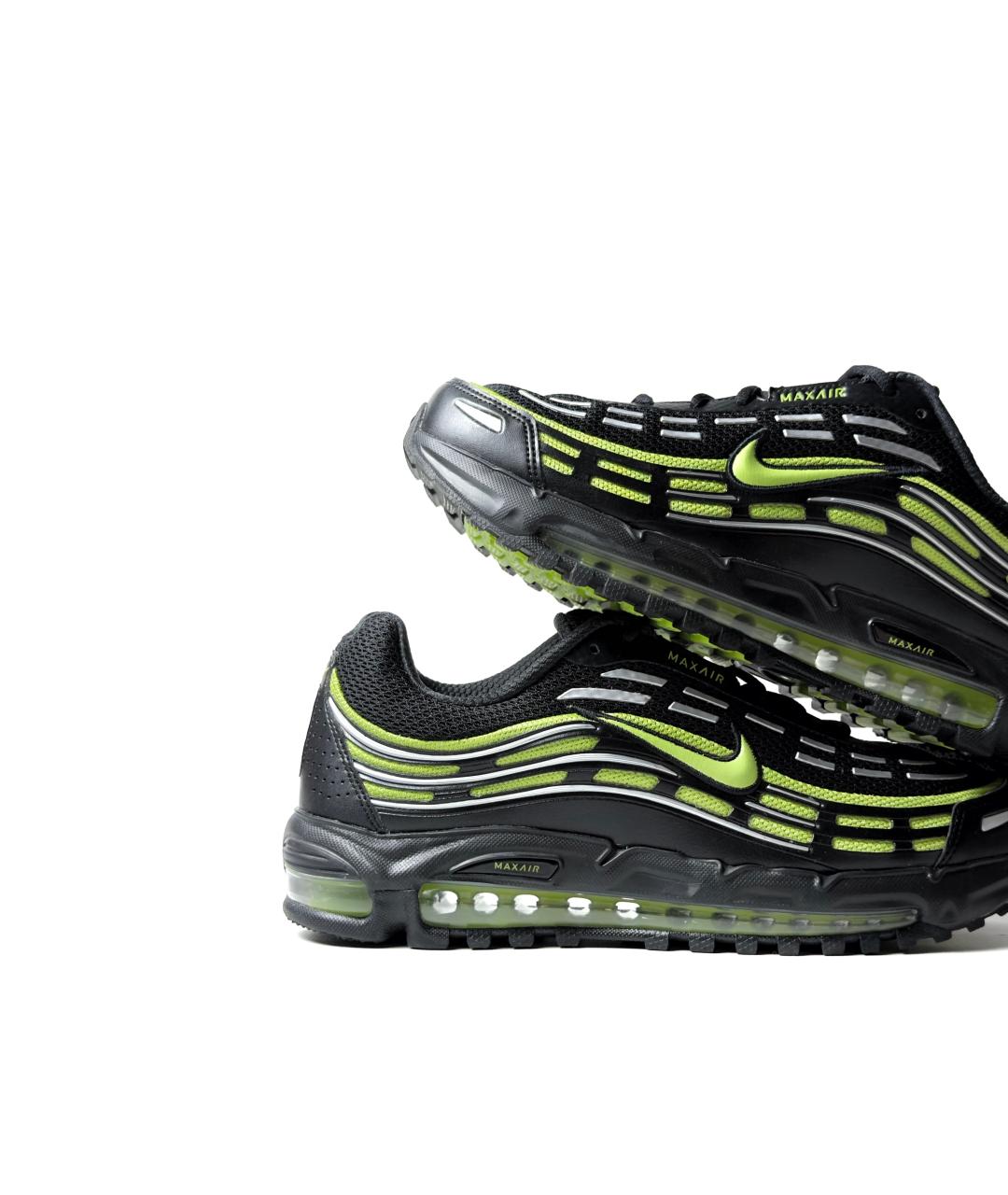 NIKE Черные текстильные низкие кроссовки / кеды, фото 3