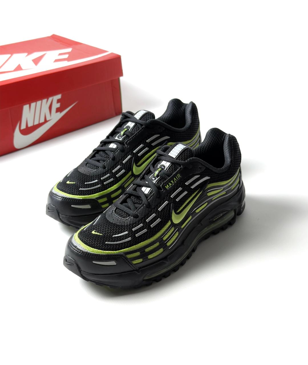 NIKE Черные текстильные низкие кроссовки / кеды, фото 4