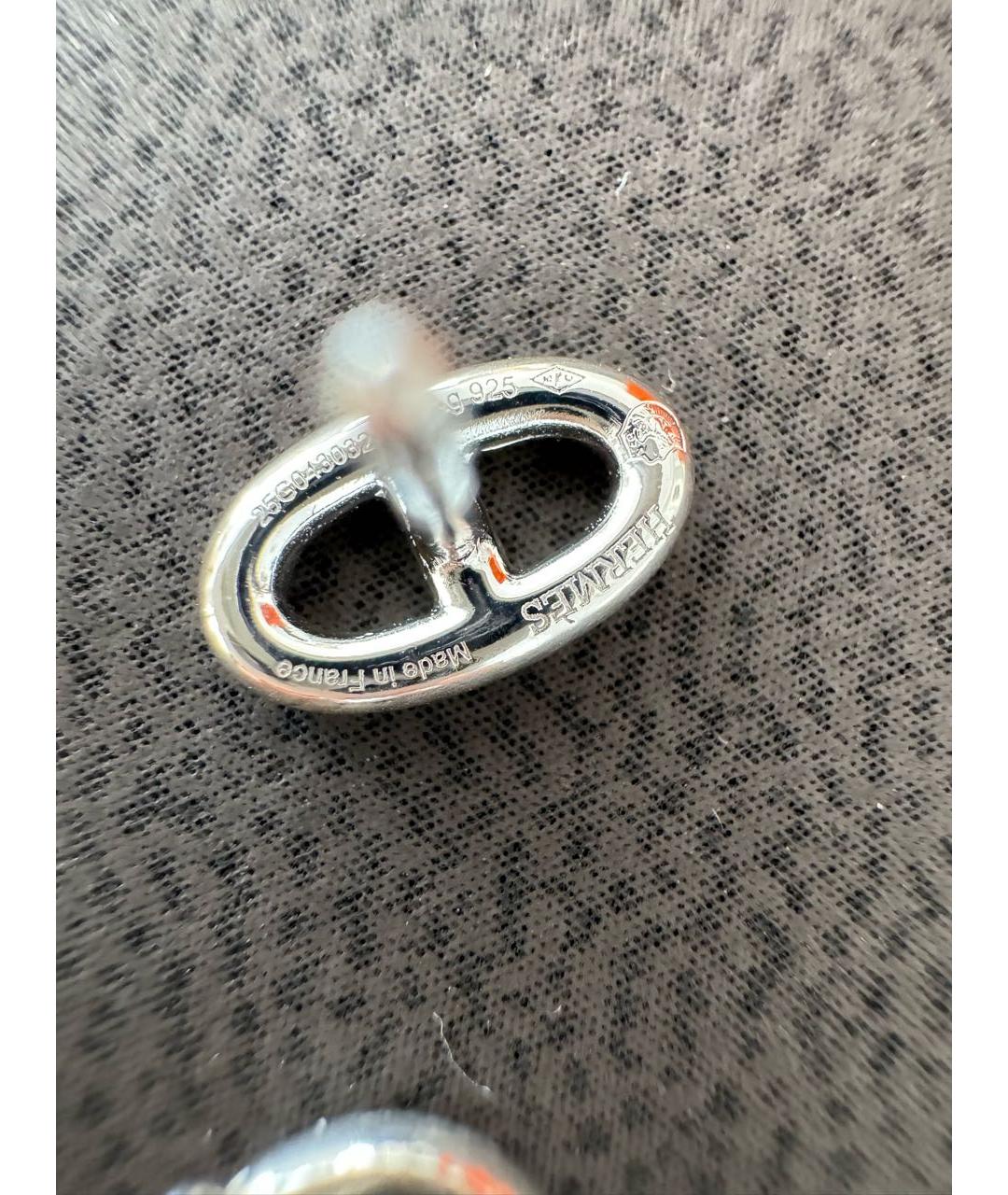 HERMES Серебряные серебряные серьги, фото 2