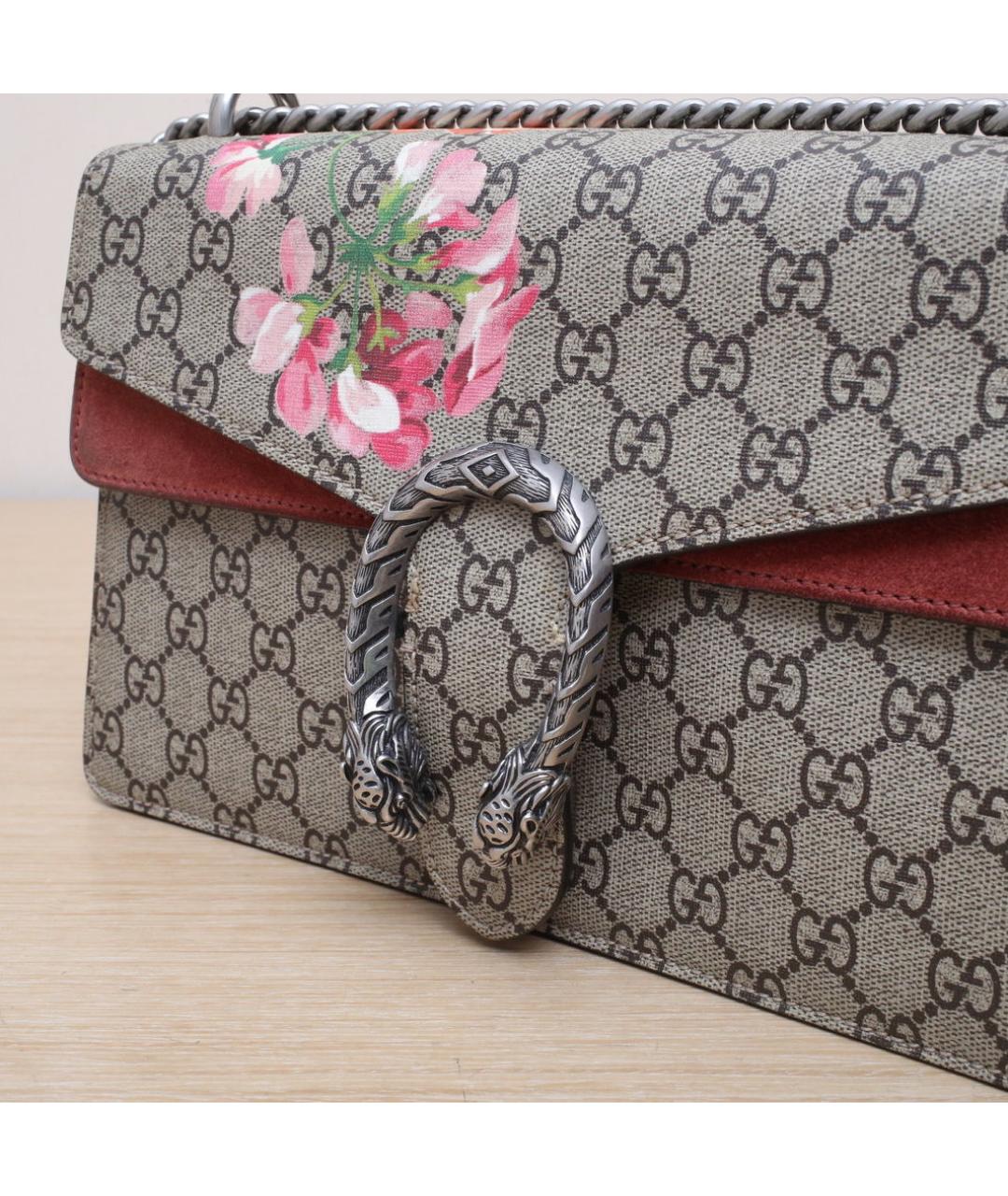 GUCCI Бежевая сумка через плечо, фото 7