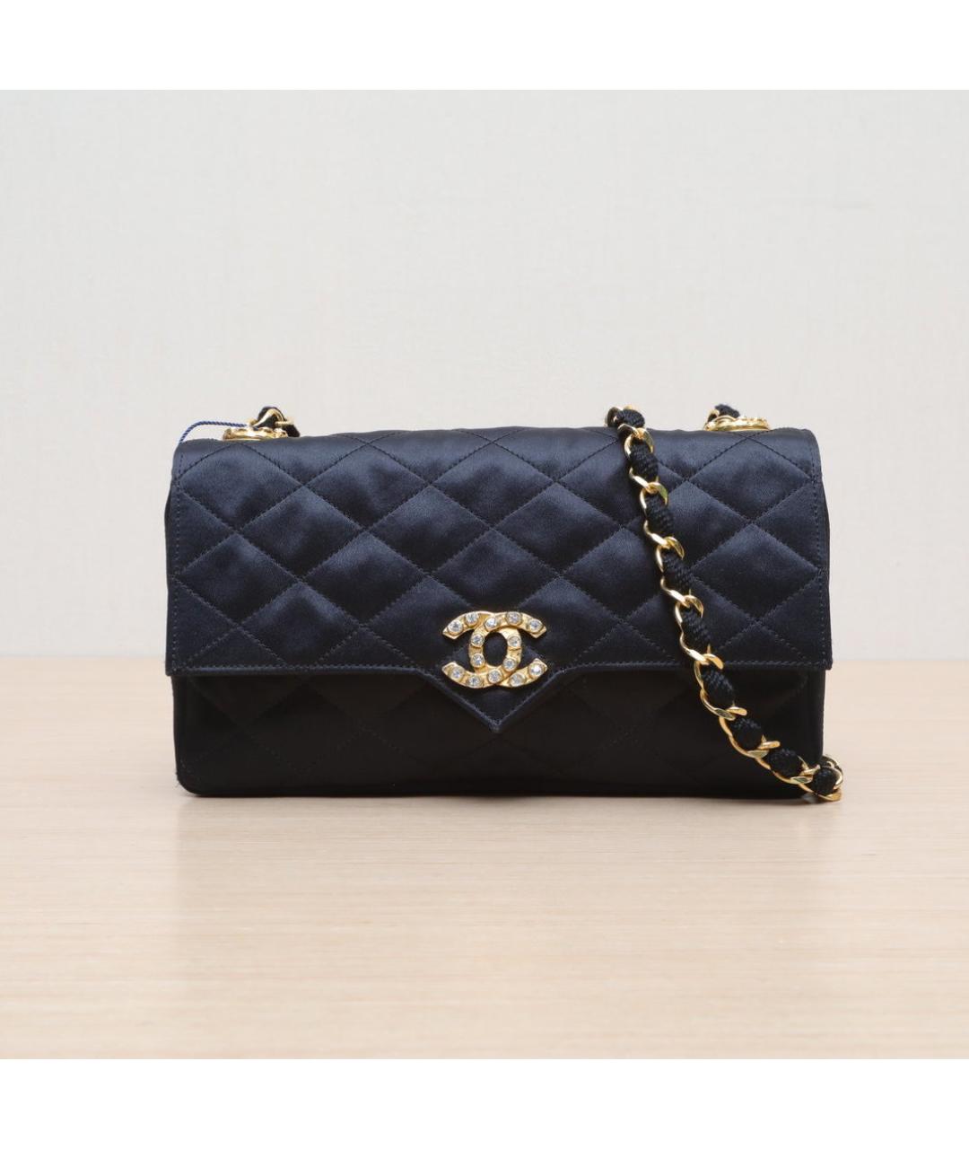 CHANEL Черная сумка через плечо, фото 3