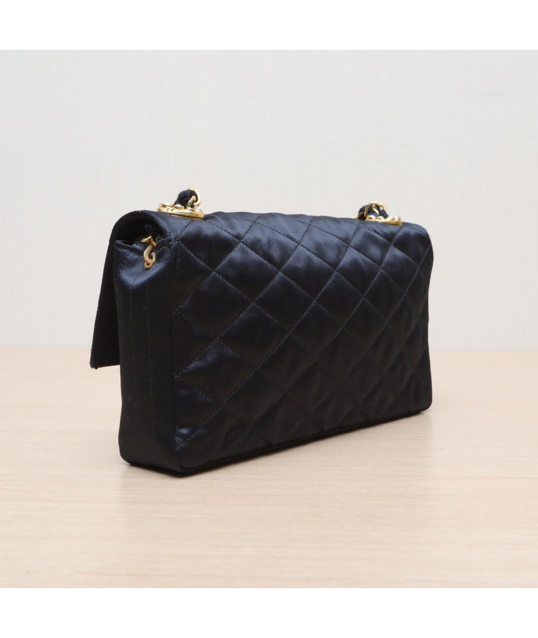 CHANEL Черная сумка через плечо, фото 6