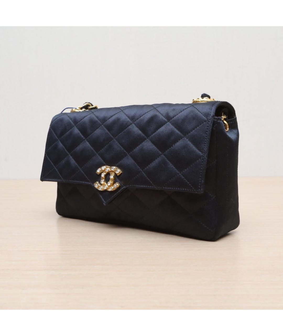 CHANEL Черная сумка через плечо, фото 4