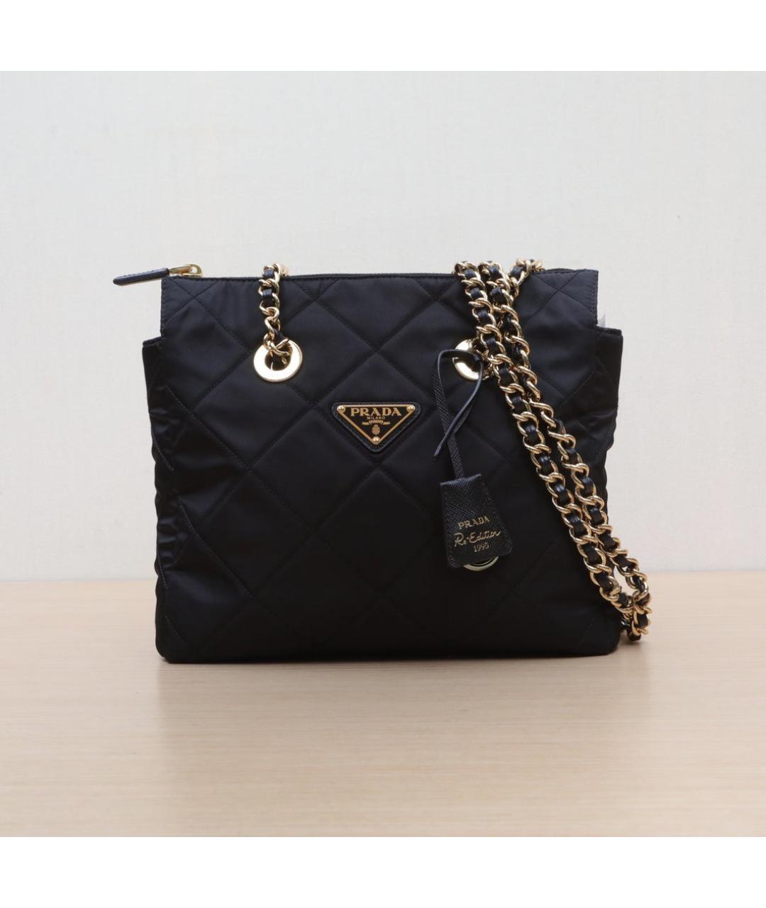 PRADA Черная сумка через плечо, фото 3