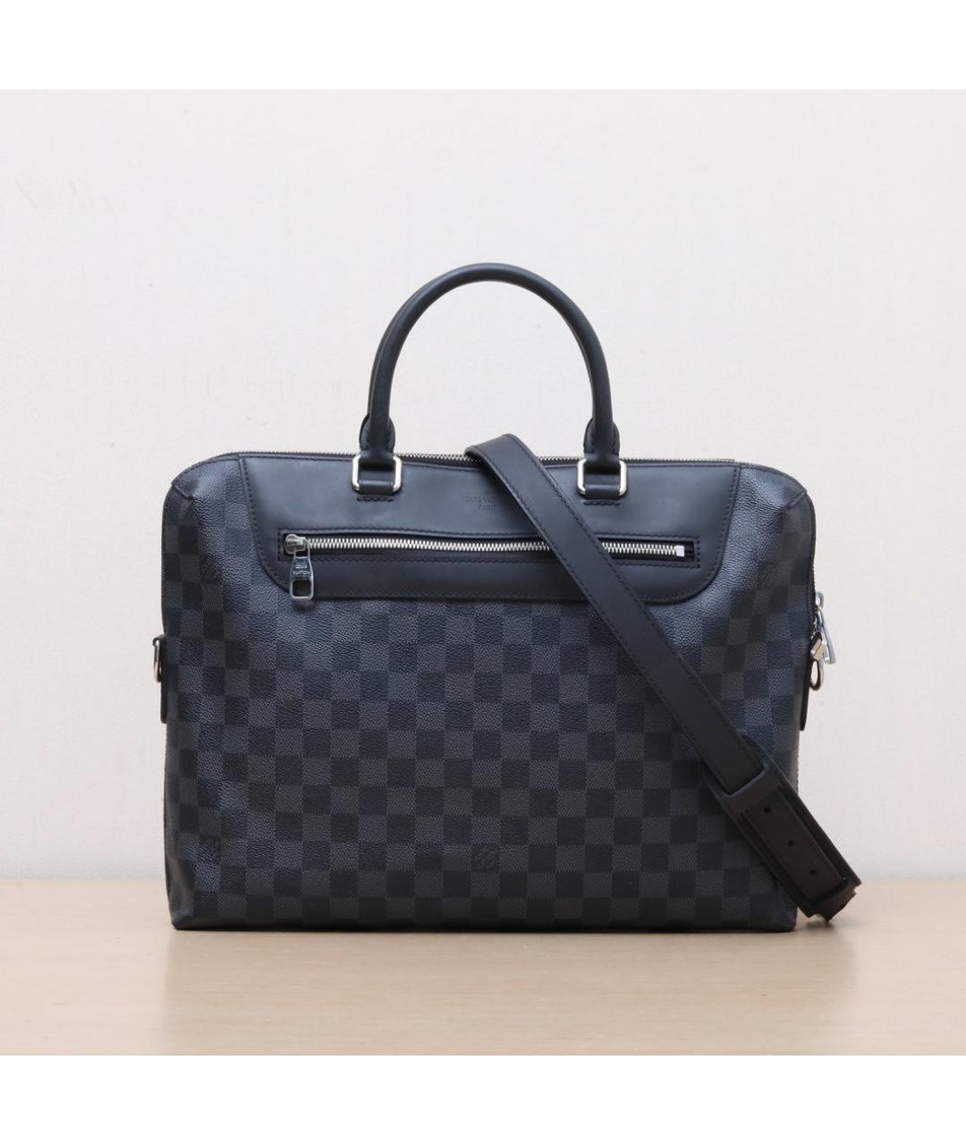 LOUIS VUITTON Черная сумка через плечо, фото 3