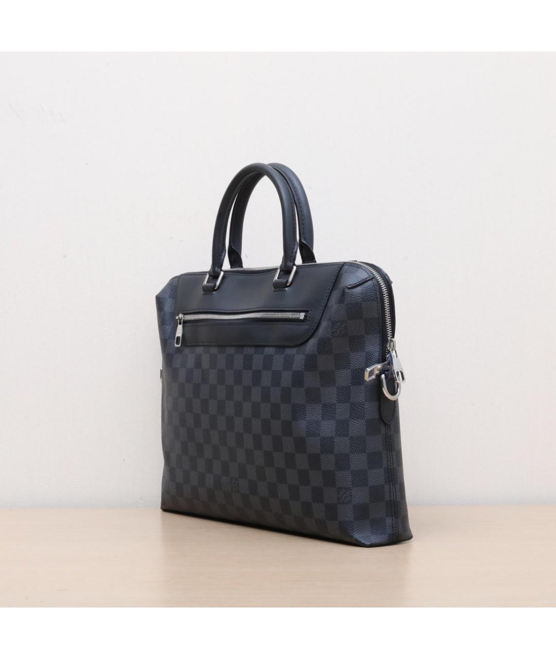 LOUIS VUITTON Черная сумка через плечо, фото 4