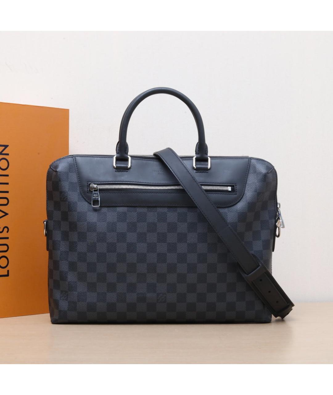 LOUIS VUITTON Черная сумка через плечо, фото 2