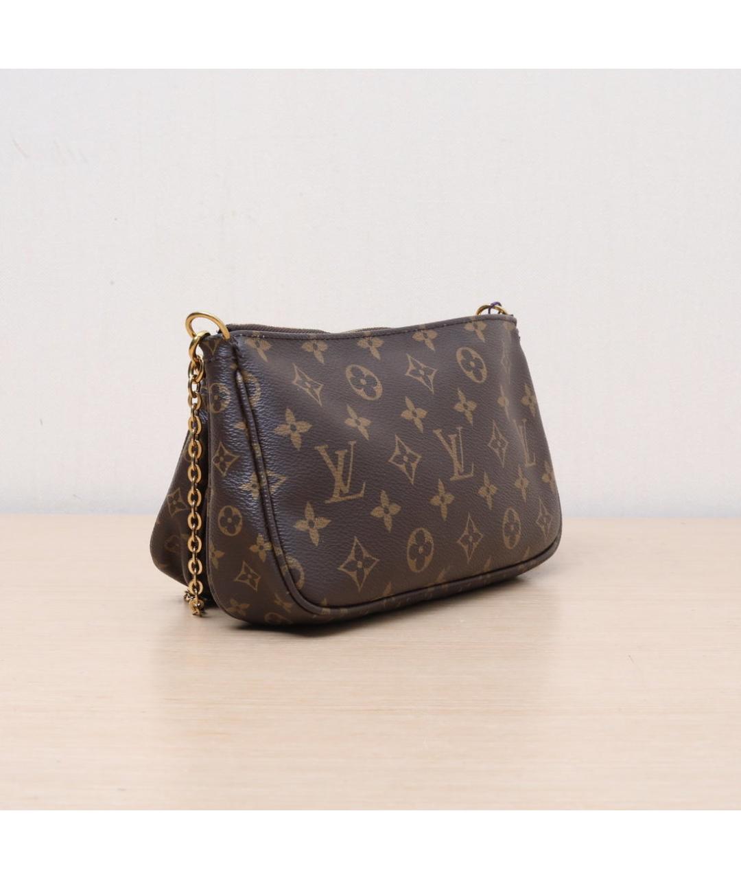 LOUIS VUITTON Коричневая сумка через плечо, фото 6