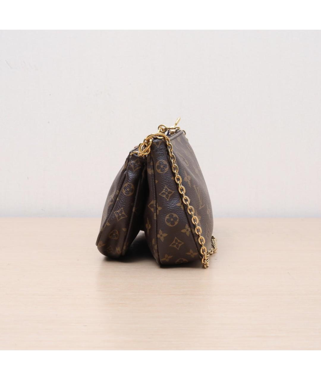 LOUIS VUITTON Коричневая сумка через плечо, фото 5