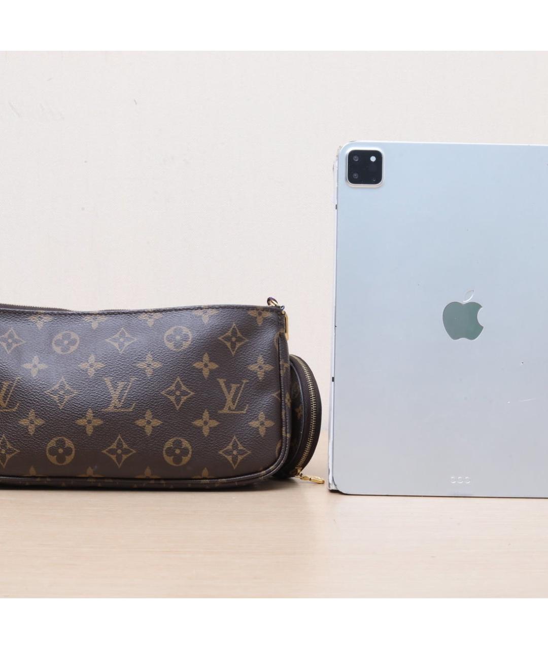 LOUIS VUITTON Коричневая сумка через плечо, фото 7