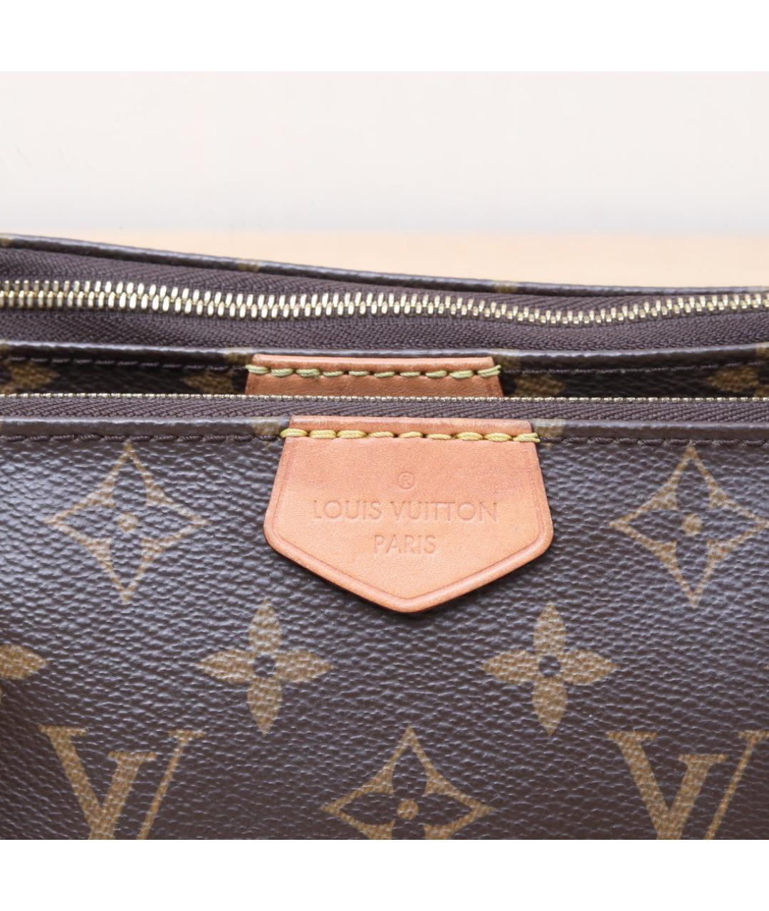 LOUIS VUITTON Коричневая сумка через плечо, фото 8