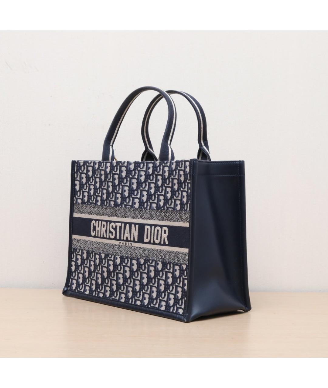 CHRISTIAN DIOR Синяя сумка через плечо, фото 4