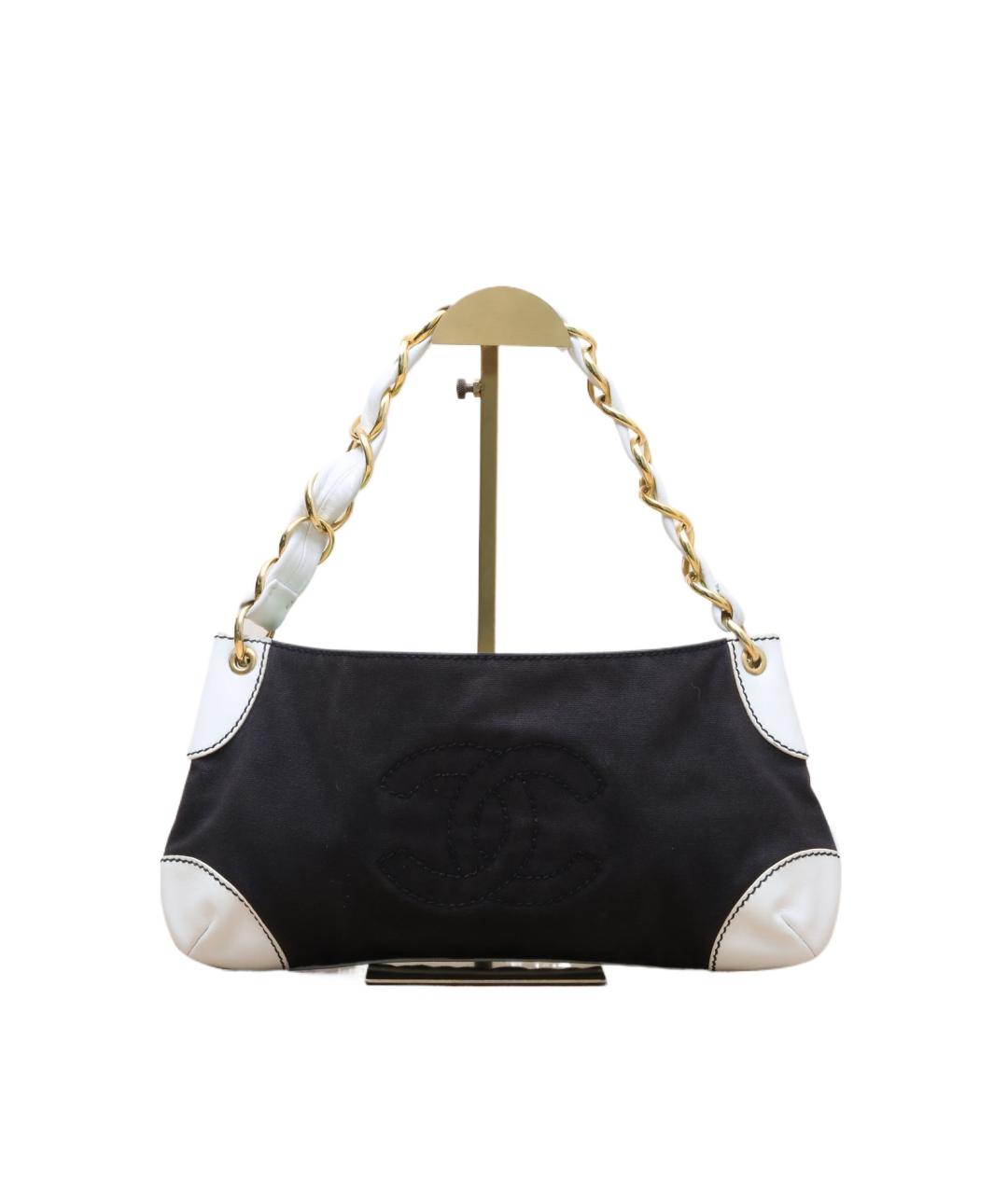 CHANEL Черная сумка через плечо, фото 10