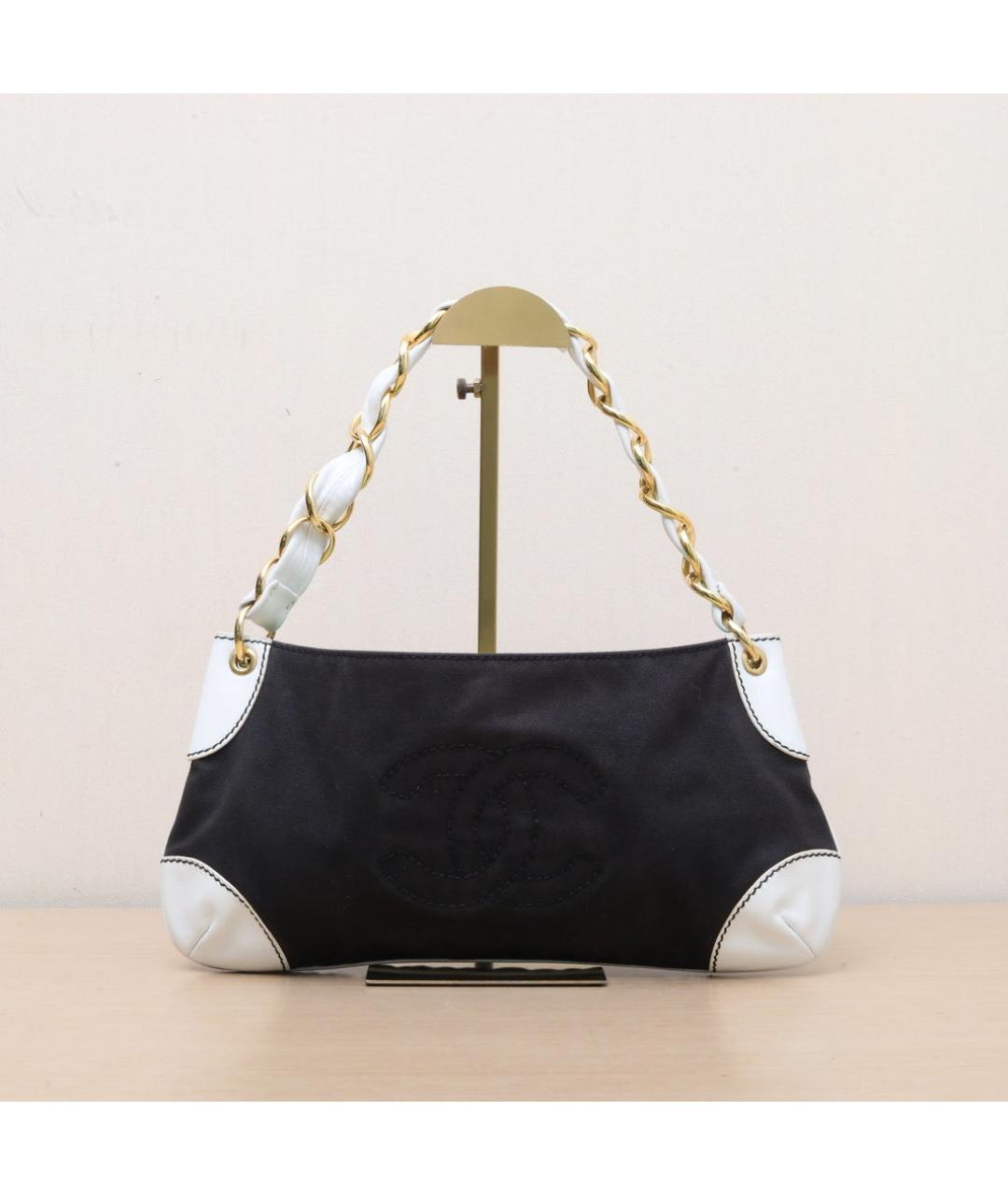 CHANEL Черная сумка через плечо, фото 3