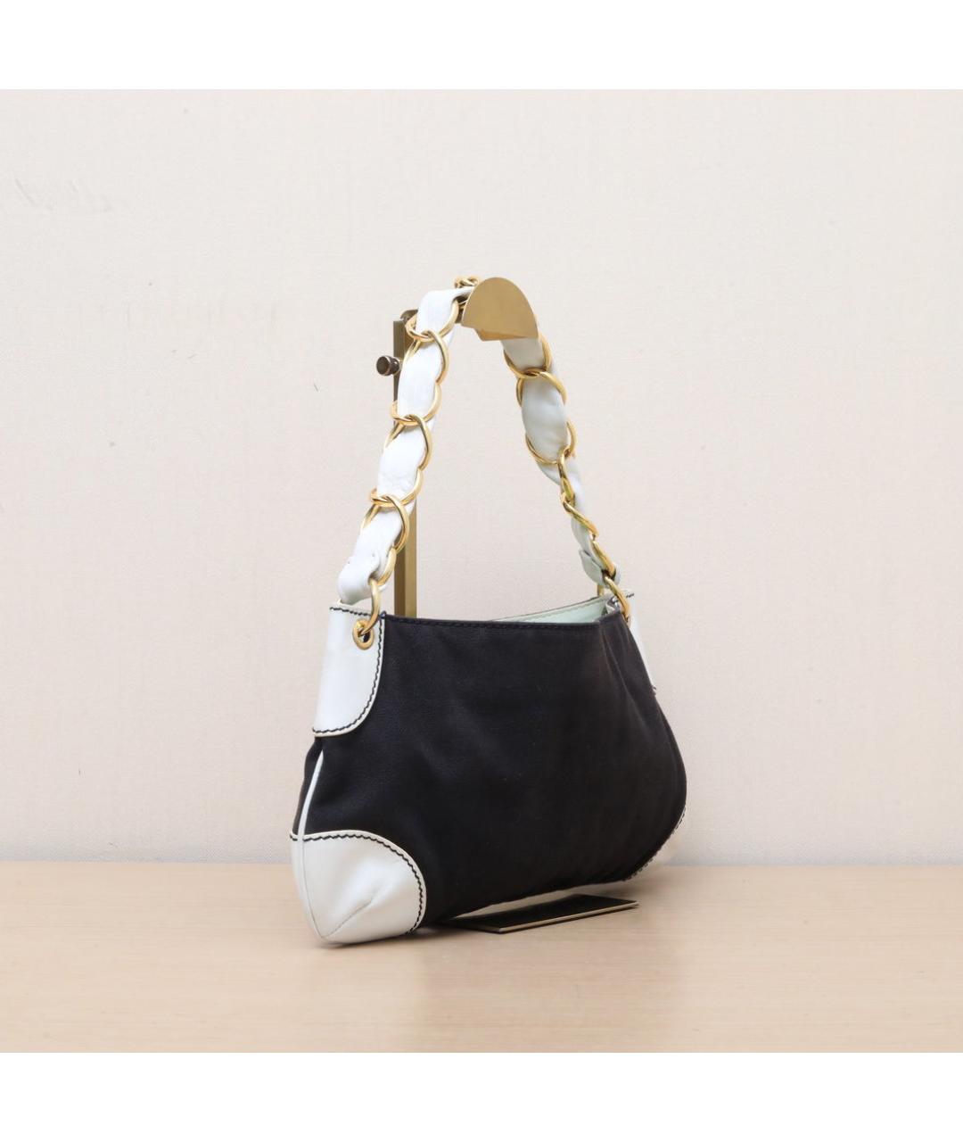 CHANEL Черная сумка через плечо, фото 6