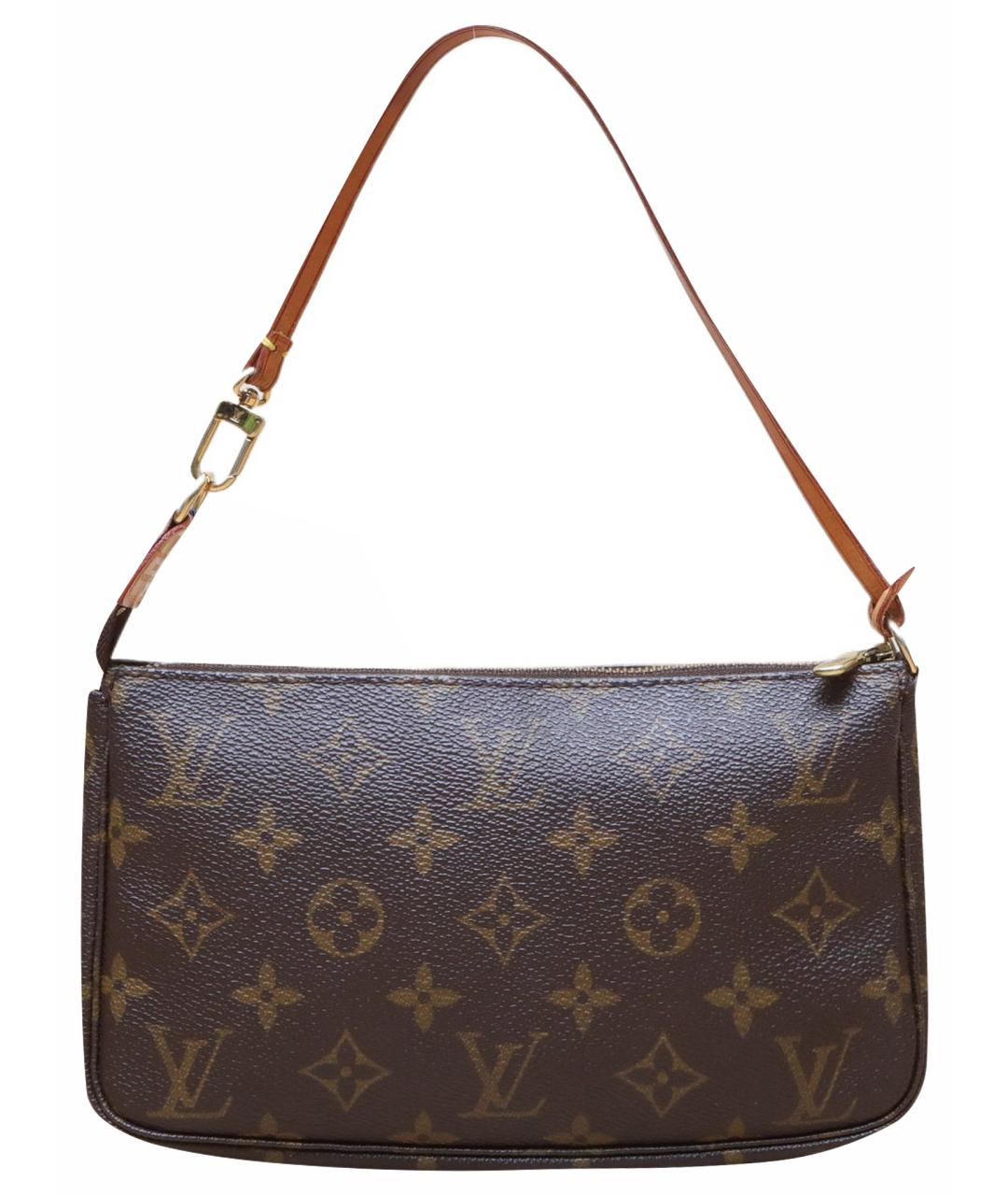 LOUIS VUITTON Коричневая сумка через плечо, фото 1