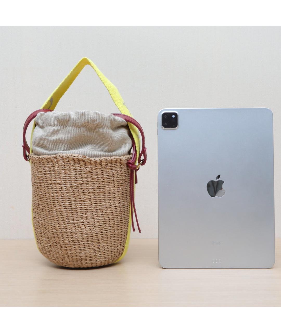 CHLOE Коричневая пелетеная сумка через плечо, фото 7