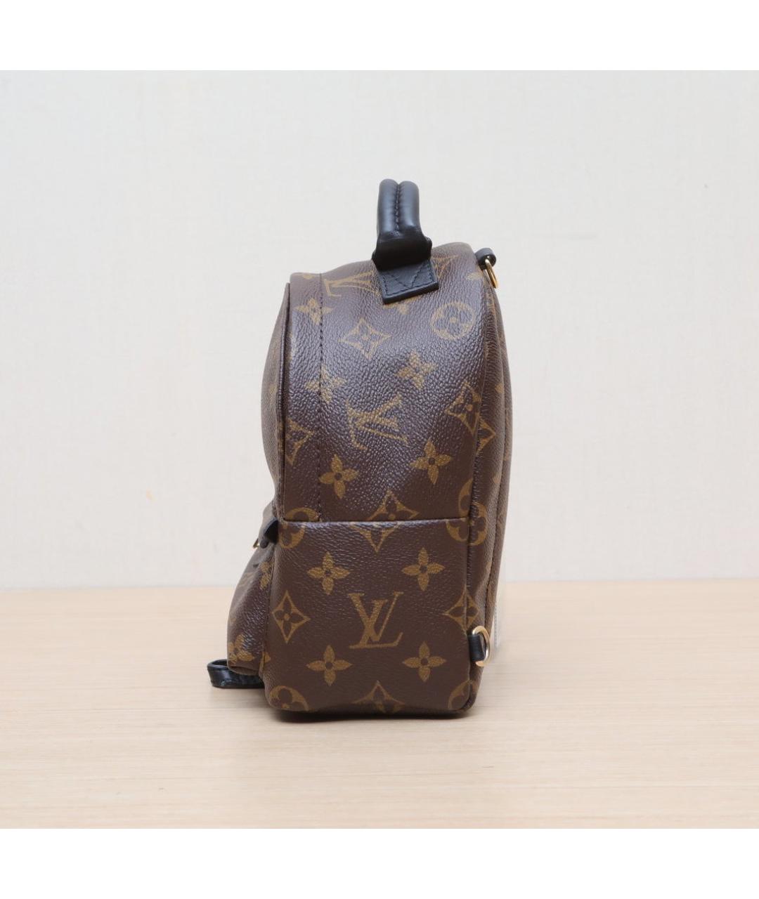 LOUIS VUITTON Коричневый рюкзак, фото 5