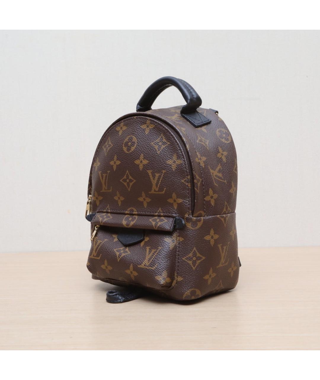 LOUIS VUITTON Коричневый рюкзак, фото 4