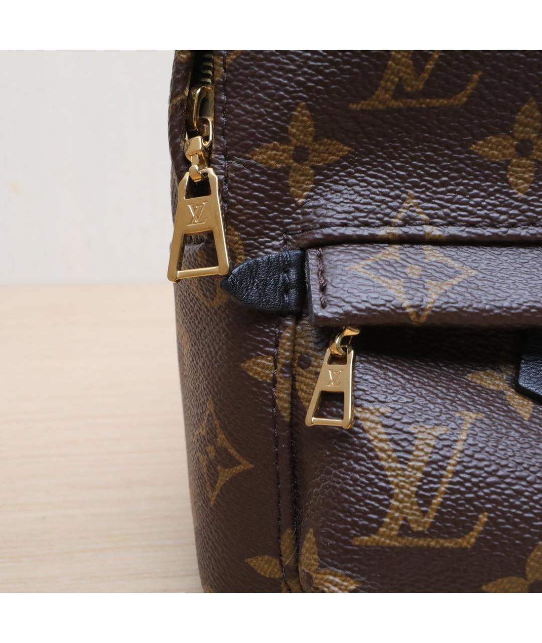 LOUIS VUITTON Коричневый рюкзак, фото 8