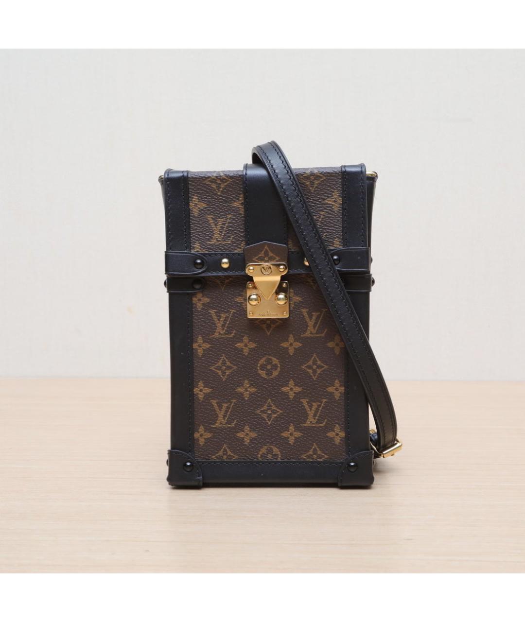 LOUIS VUITTON Коричневая сумка через плечо, фото 3