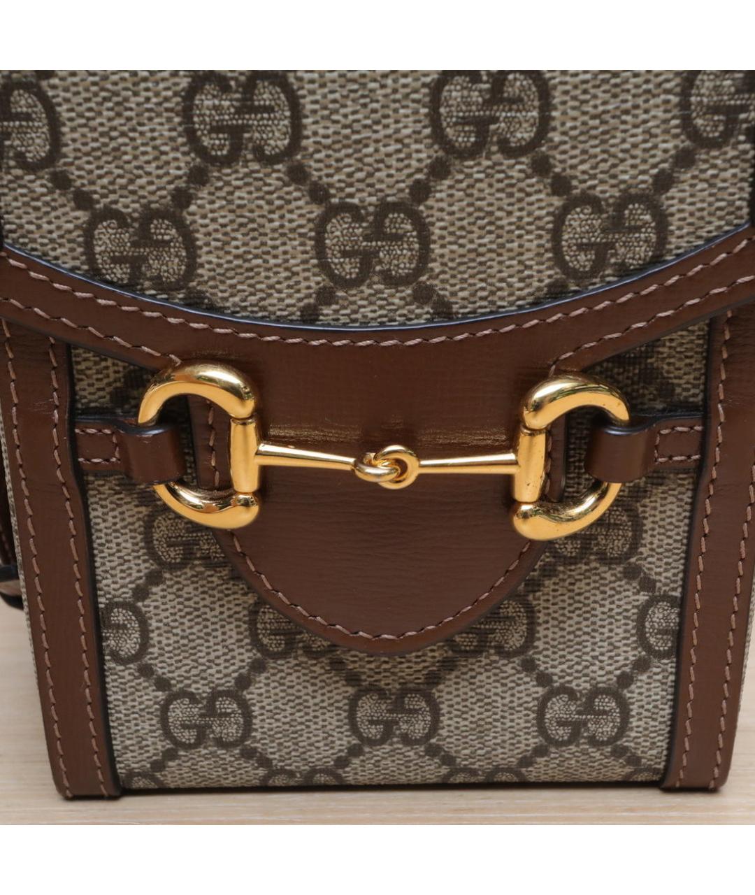 GUCCI Коричневая сумка через плечо, фото 8