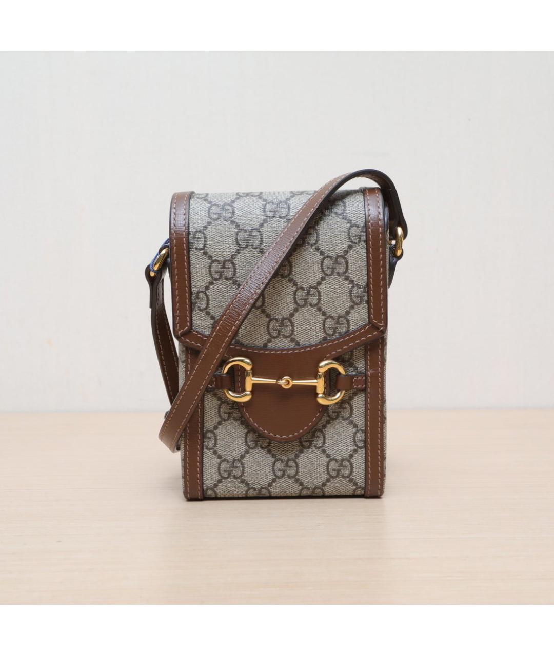 GUCCI Коричневая сумка через плечо, фото 3