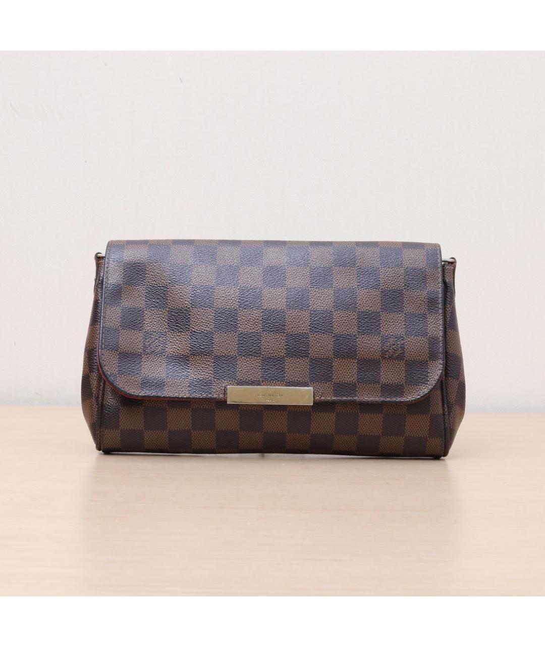 LOUIS VUITTON Коричневая сумка через плечо, фото 3