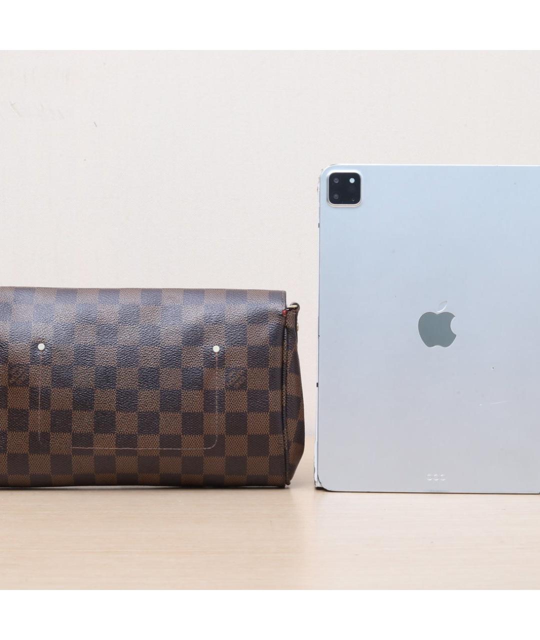 LOUIS VUITTON Коричневая сумка через плечо, фото 7