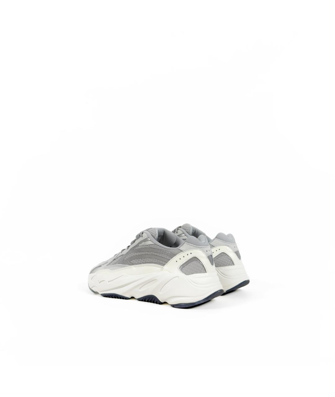 ADIDAS YEEZY Серые текстильные низкие кроссовки / кеды, фото 7