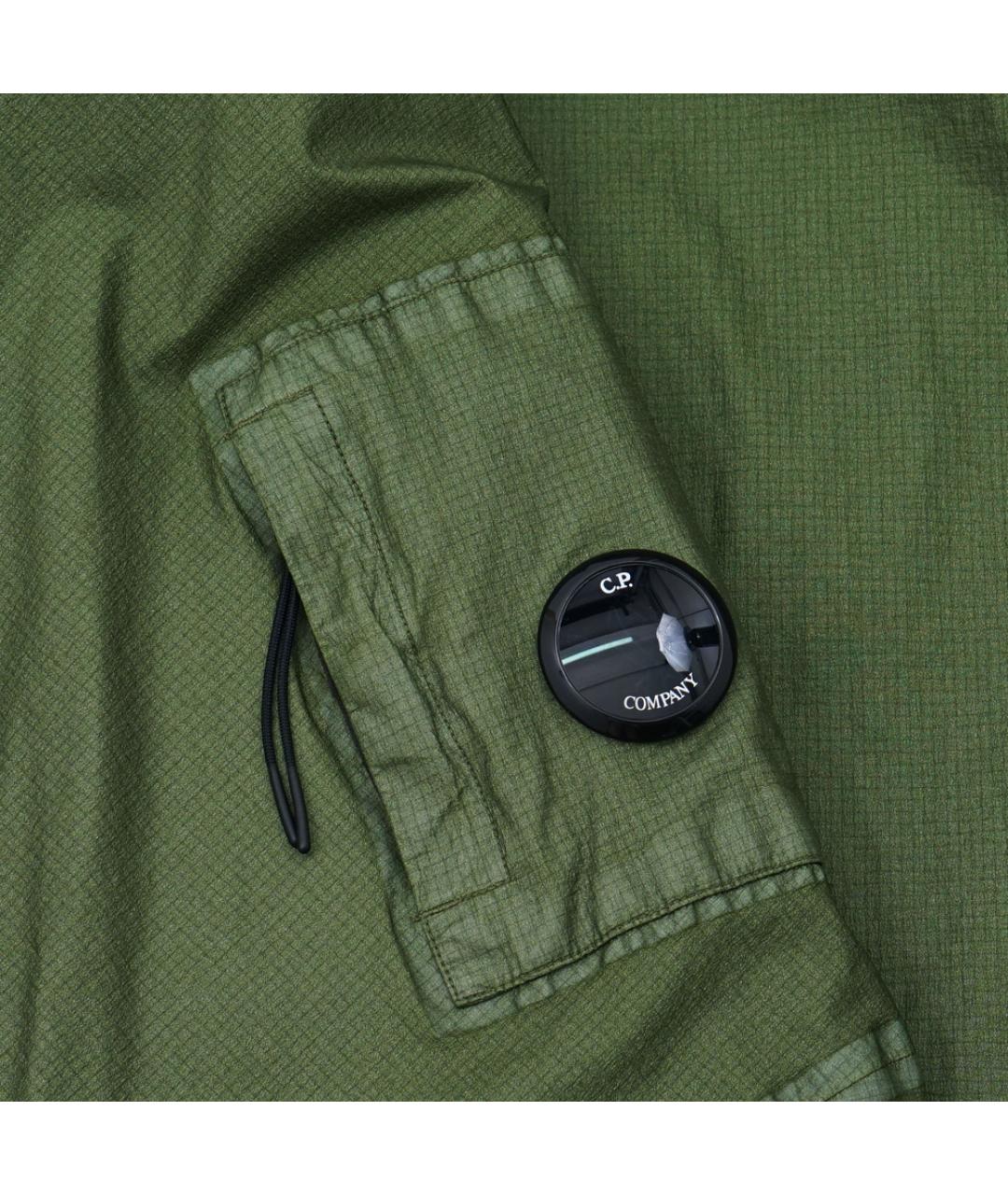 CP COMPANY Зеленая полиамидовая куртка, фото 9