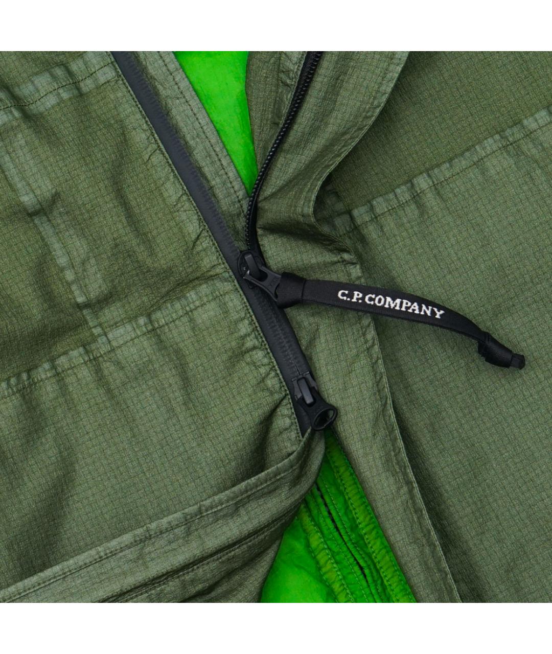 CP COMPANY Зеленая полиамидовая куртка, фото 4