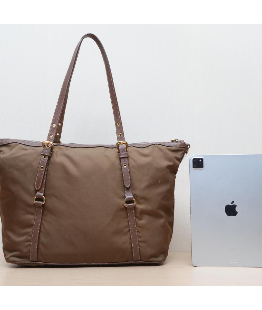 PRADA Коричневая сумка через плечо, фото 7